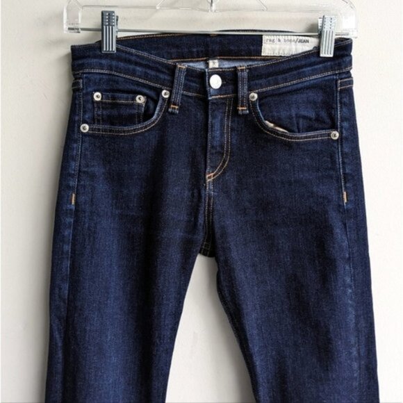 rag & bone high rise skinny jeans - Picture 2 of 7